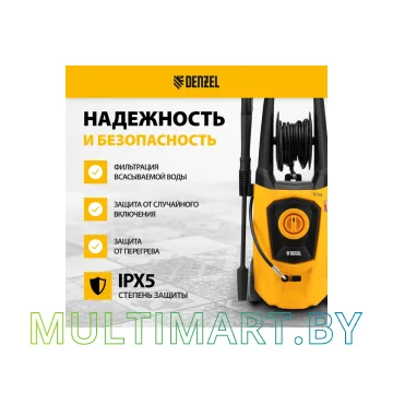 Мойка высокого давления Denzel R-170D картинка 2